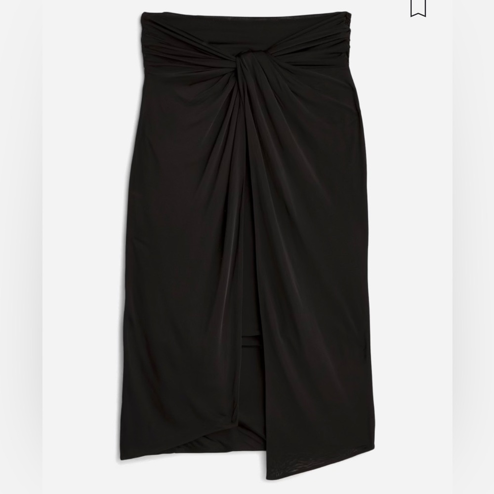 All Saints Black Ara Sami Skirt, Size 12